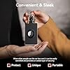 Card Holder for Tesla Keycard with AirTag, Soft Silicone Key Card Protective Case Cover for Tesla Model 3 Y S X, Key Holder with Keychain Key Rings - 1 Pack #1