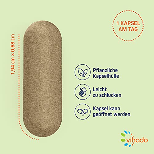 Ginseng-Kapseln von Vihado mit rotem Ginseng Extrakt