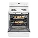 Whirlpool 30 in. 4.8 cu. ft. 4 Burner Element Electric Range with Keep Warm Setting in White with Storage Drawer