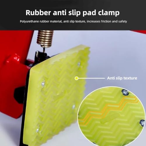 Pince de levage pour pierres en acier robuste avec chaîne de sécurité - 6