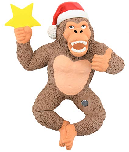 Tree Buddees King Kong Climbing The Tree Funny Christmas Tree Topper - Large 10" #TOP1