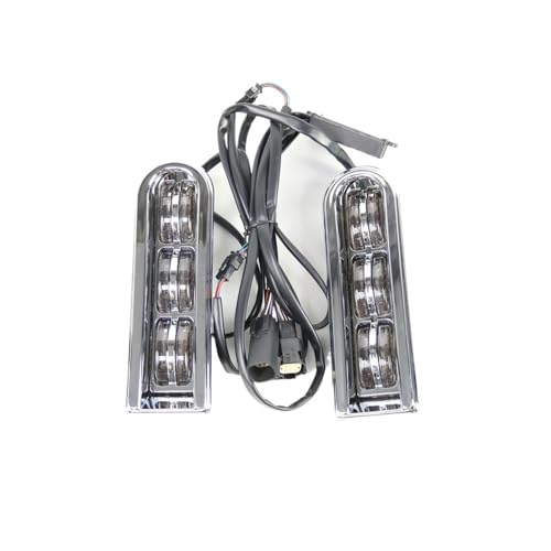 Feu latéral modifié de garde-boue premium pour finition Electra Glide