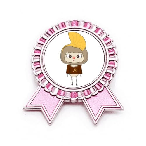 Broche badge Ginkgo métal jaune M : solution pour personnaliser vos tenues ternes