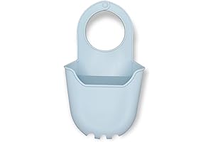 Hanging Silicone Sink Caddy - Aqua