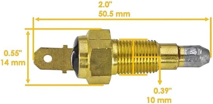 Water Temperature Thermo Switch For Ymh Gzzly 450 YFM450 660 YFM660 5GH-82560-00-00 4BA-82560-00-00 5KM-82560-00-00