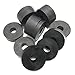 Hawkeng Rubber Spacers (M10) 10mm-0.40” Hole, Diameter 1.26”, Depths 0.59” 0.39” 0.20”