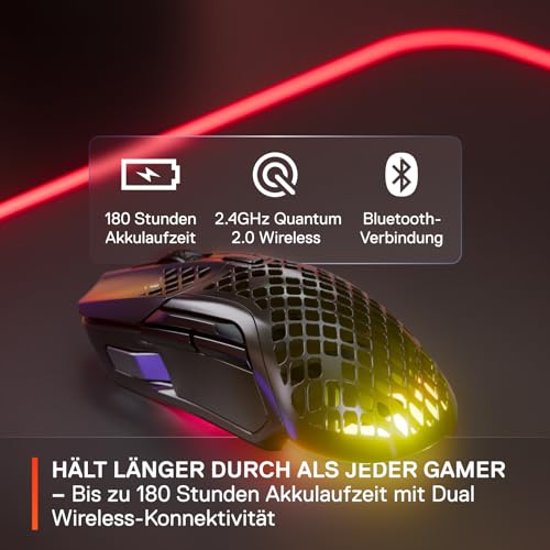SteelSeries Aerox 5 Wireless Gaming-Maus im Test