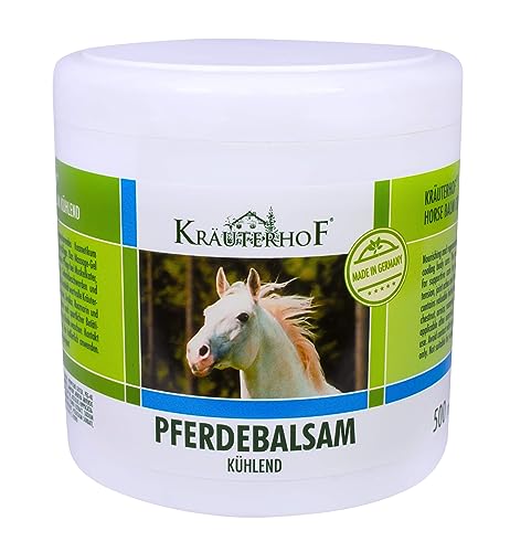 Kräuterhof Pferdebalsam Kuhlend A Base Di Estratti Vegetali Di Ippocastano, Arnica, Rosmarino e Minzoel, 500 ml - 5