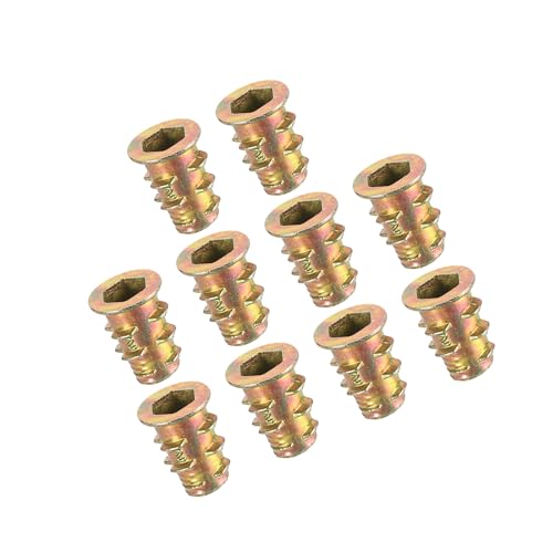 Écrous hexagonaux à tête fraisée Unifizz en lot de 20 pour finitions haut de gamme