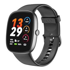 Fitness Tracker Watch with 24/7 Heart Rate Blood Oxygen Sleep Monitor, 1.69″ HD 10 Day Battery Life Smart Watch, Step Calorie Counter Pedometer Activity Trackers Smartwatches for Women Men