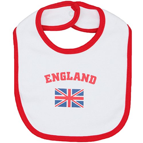 PAM GM England Flag Baby Bib