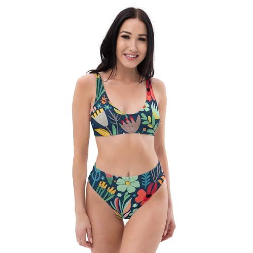 Bas de bikini taille haute maillot de bain de plage confortable pour femme
