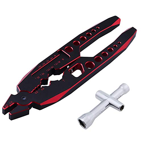 Hobbypark RC Shock Pliers Multi-Function & 1/10 Wheel Wrench Tools ...