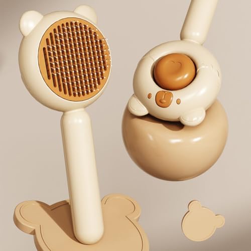 Dog Brush for Shedding - Self Cleaning Grooming Tool