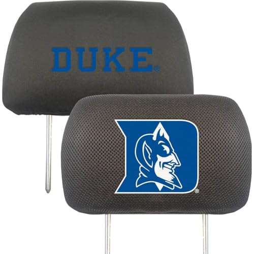 Duke University Embroidered Head Rest Cover Set - 2 Pieces