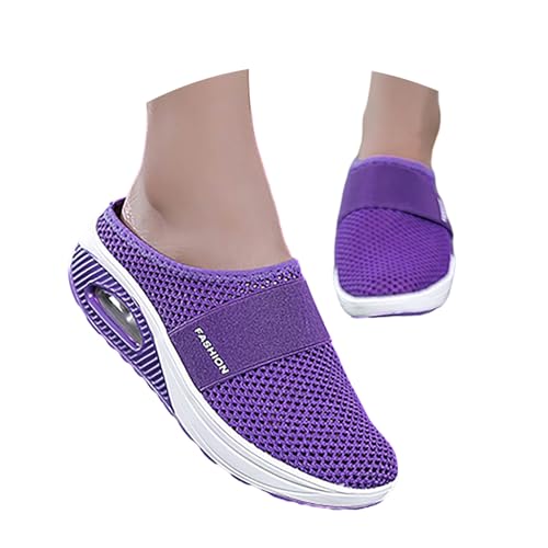 Chaussures d'été pour femme soulageant la fasciite plantaire en maille