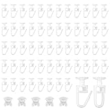 150 ganci per tende da 11 mm, per binari, tendine e ganci per tende, robusti ganci per tende e tende, ideali per tende e tende