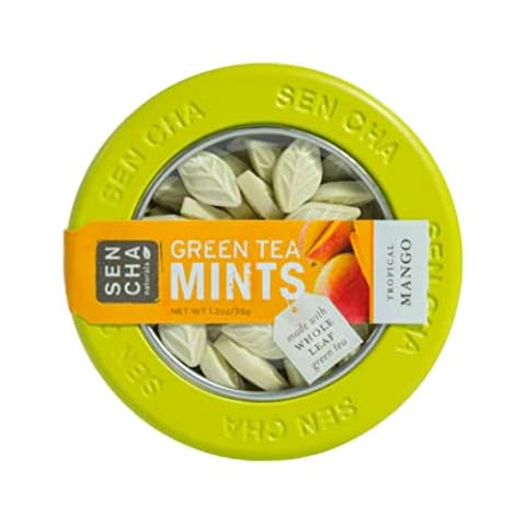 SEN CHA Naturals Green Tea Mints, Tropical Mango Cover