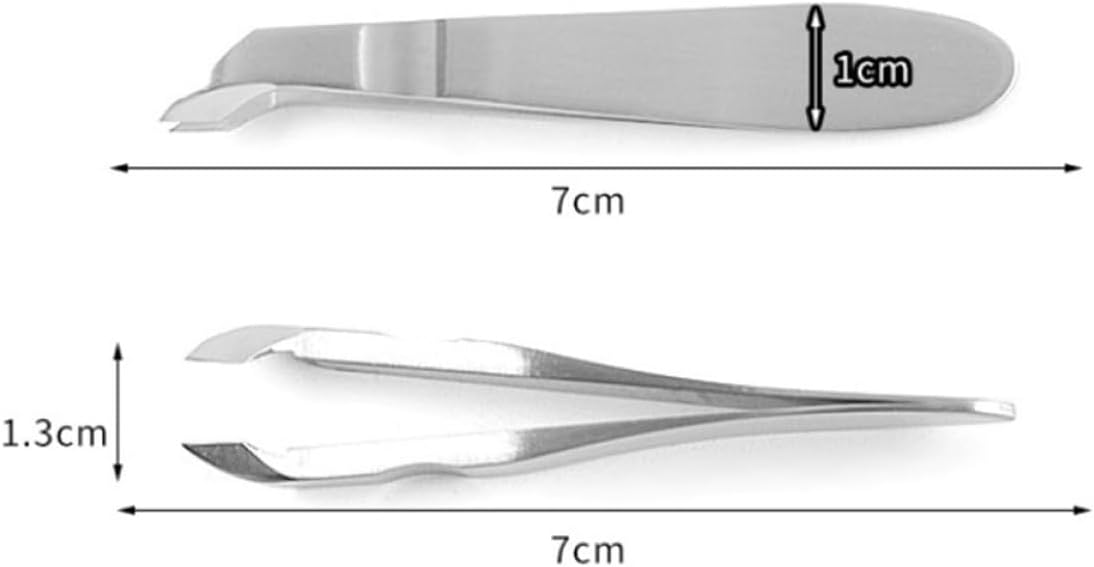 Cuticle Nipper and Nail Trimmer Set Stainless Steel Dead Skin Remover Portable Manicure Tool for Home and Salon Use