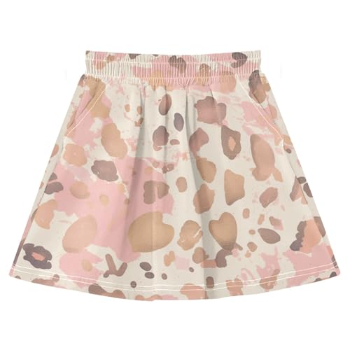 Jupe extensible à volants pour fille bougeant librement de 3 à 8 ans