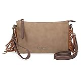 Bolso de mano de 25 cm x 15 cm, fabricado en Piel Sintética