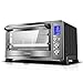 Toshiba ac25cew-bs Digital forno a convezione, 6-slice pane/30,5 cm pizza, in acciaio INOX, colore: Nero Digitale 6-Slice Bread/12-Inch Pizza Black Stainless Steel