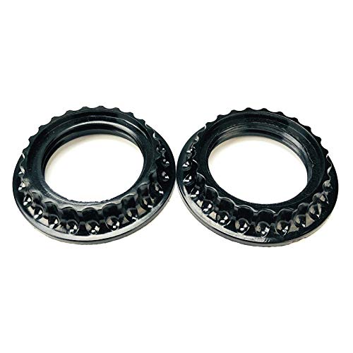 🛒 Crazy Deals 2 Pack E26 Light Socket Ring Lamp Shade Collar Rings Lamp Lock Socket Replacement Adapter Ring for E26 Light Socket with Diameter of 1.34 Inches(34MM)Black