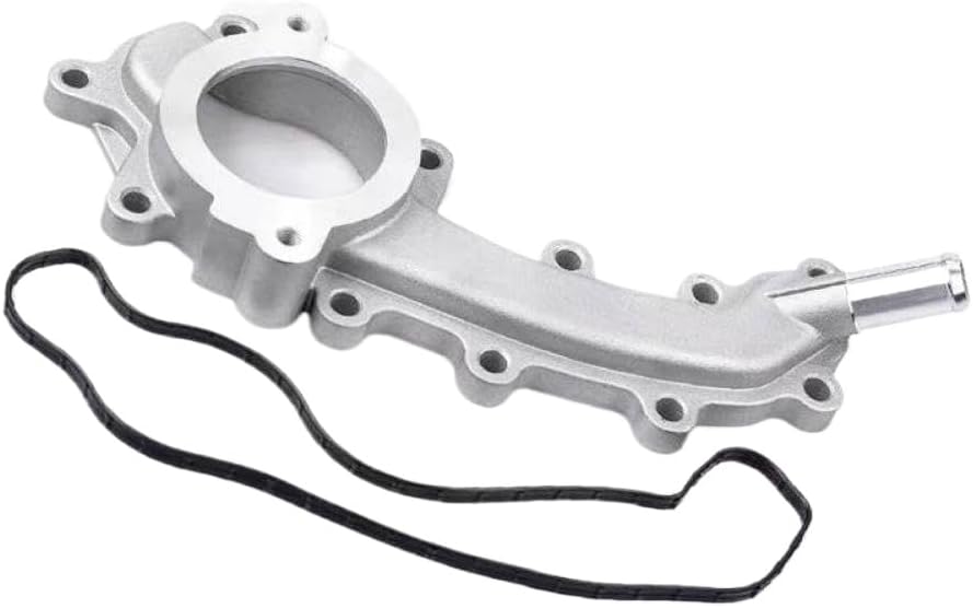 Thermostat Housing Water Outlet Compatible with 300C 200 Avenger Charger - Part Numbers 9023102 5184653AF 5184653AD 5184653AE(Grey)