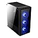immagine 4Aerocool QUARTZ - Scatola gaming per PC,ATX,vetro temperato,7 slot di espansione