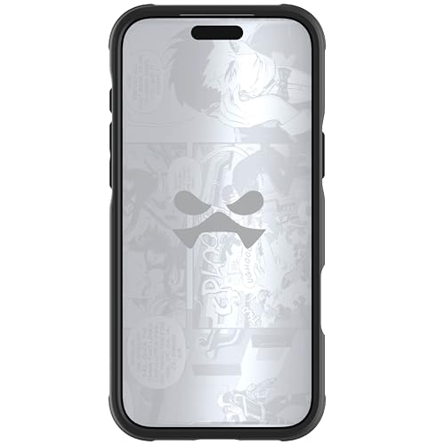 Ghostek Covert Designed for iPhone 17 Pro Max Clear Case - Compatible with MagSafe Accessories, Shockproof Silicone, Minimalist Phone Cover (6.9 Inch, Black) by Ghostek - Image 6