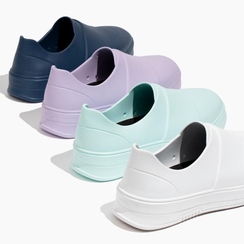 Miniatura 6 de Gales Frontline - Zapatos de enfermería para mujeres y hombres, ligeros, cómodos, antideslizantes, impermeables, fáciles de limpiar, calzado para