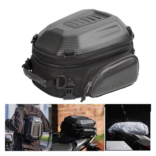 Bolsa de moto universal e impermeable con gran capacidad de almacenamiento 6
