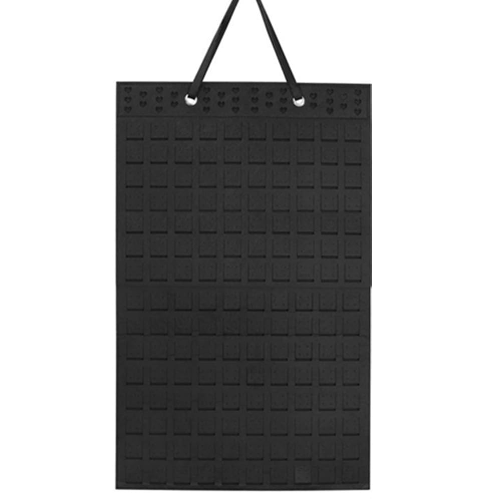 YAVO-EU Organisateur Mural Boucles D'Oreilles - Support Jusqu'à 300 Paires En Feutre Beige Pour Femmes Et Filles