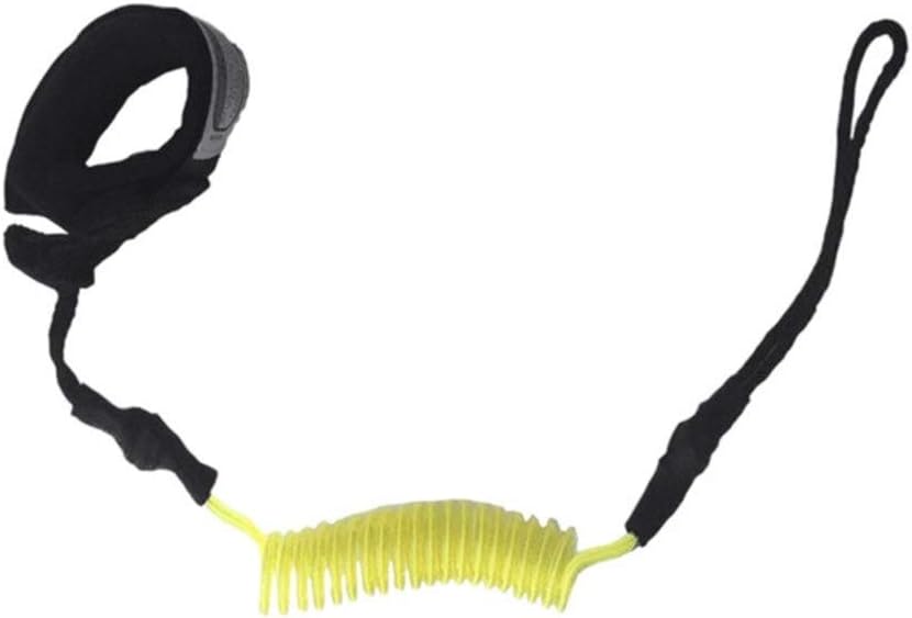 Leg Rope Surfboard Elastic Strap Stretchable Safe Paddle Leash Coiled Ankle Stand Up Raft Traction Surfing Kayak Accessory