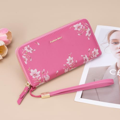 Image of Pomelo Best Wristlet Women Wallet Floral RFID Clutch Purse