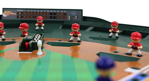 Game Zone Super Stadium Baseball Game - Realistic Tabletop Baseball Game for 2 Players Ages 6+ by Game Zone - Used condition - US$41.84