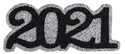 Craig Bachman2021" Glitter EVA Foam for Graduation Homecoming Decor and Mums (4.75 Inches)