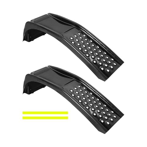 8 Inch Lift Solid Steel Car Ramps, 8000 LBS, Heavy Duty Auto Truck Ramps for Oil Change and Car Repair Vehicle Service Ramps for Car Truck SUV Repair