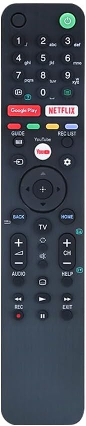 Remote Compatible for Sony Smart OLED 4K tv Remote Control Sony Replacement Remote for RM-ED RMF-TX RM-GA RM-GD Series Google Play Netflix Hotkeys