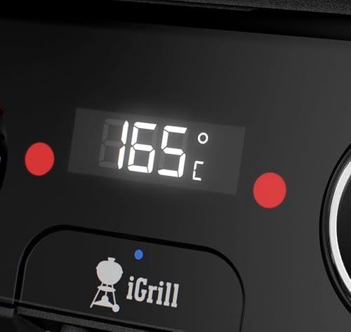 Foto von Weber Pulse 2000 Elektro Grill mit Wagen, 49 x 39cm Grillfläche, Temperaturen über 300°C, Zwei-Zonen-Grillen, Digitaler Temperaturregler und Thermometer - Schwarz (85010079)