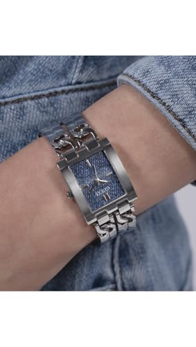 Image of Guess GT Mod ID 24 mm Blue Dial Women Analog Watch- GW0807L1