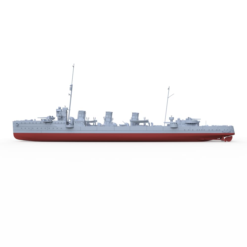 MRY-SFW SSC350731S 1/350 zestaw do budowy modeli wojskowych, Włochy, klasa Aquila, krążownik Aquila 1917, pełny kadłub