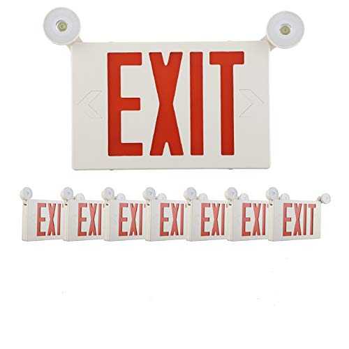 Exclusive Discount ๐ฅ SPECTSUN 8 PACK LED Exit Emergency Light Combo with Battery Backup-US Standard Commercial Corded Emergency Exit Sign Lights for Home Power Failure,UL 924 Certified-Cut Powered Exit Sign Exclusive Discount ๐ฅ SPECTSUN 8 PACK LED Exit Emergency Light Combo with Battery Backup-US Standard Commercial Corded Emergency Exit Sign Lights for Home Power Failure,UL 924 Certified-Cut Powered Exit Sign