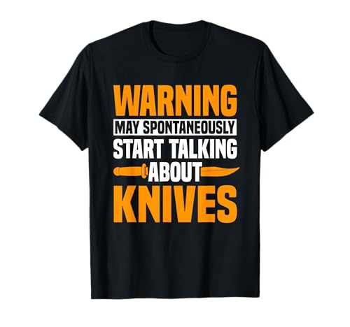 Knife Collector Enthusiast Hobby Cook Chef Knives Collection T-Shirt