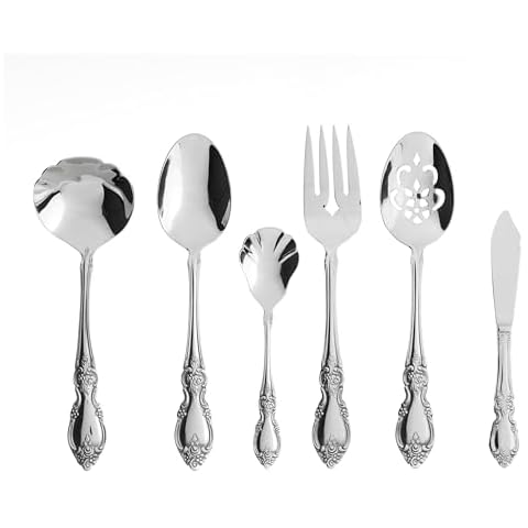 Oneida Louisiana 6-Piece Stainless Steel Serving Set Cover