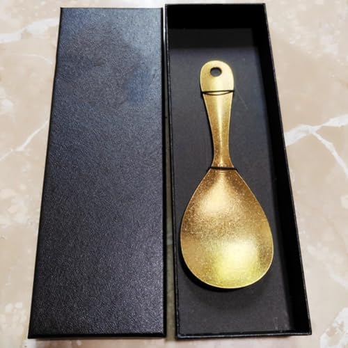 Posheliox Pure Titanium Rice Spoon for Camping and Outdoor