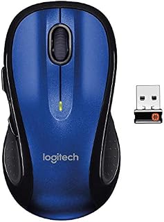 Logitech M510 Wireless Computer Mouse – Comfortable Shape with USB Unifying Receiver,