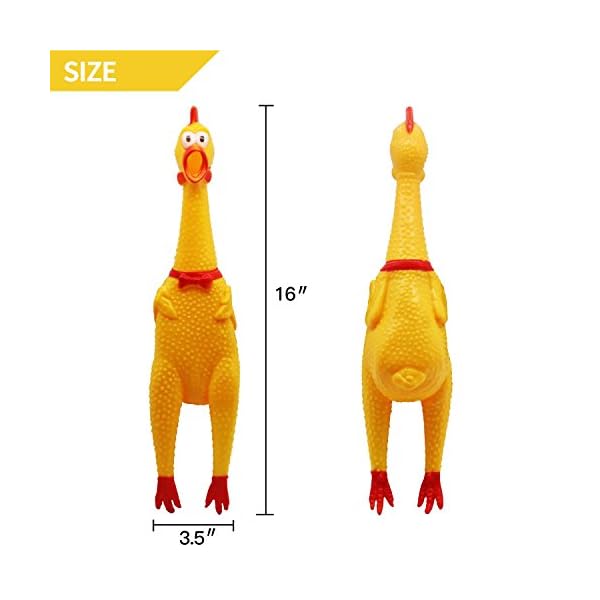 Novelty-Place-Extra-Load-Squawking-Rubber-Chicken-Large-16-Yellow-Squeeze-Squeaky-and-Screaming-Chicken-for-Kids-or-Adults Squawking Rubber Chicken - Hilarious Novelty Toy for Endless Laughter