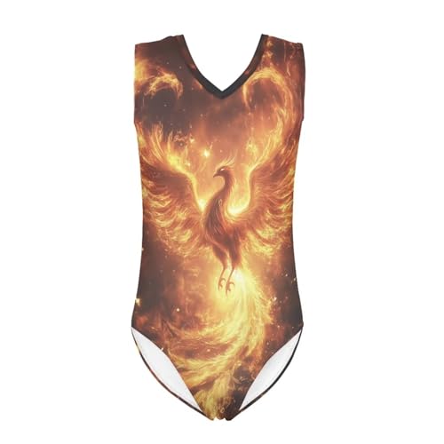 Image of Girls Swimsuits Size 3-14 Kids Summer Sleeveless One Piece Bathing Suit Beach V-Neck