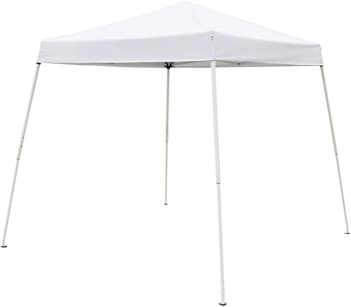 Tienda Pop 10x10, toldo plegable impermeable portátil blanco